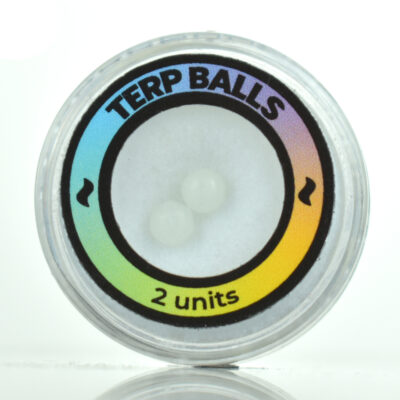 LUMINOUS TERP BALLS 4MM BLUE (GLOW IN DARK)