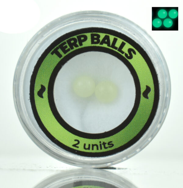 LUMINOUS TERP BALLS 4MM GREEN (BRILLA EN LA OSCURIDAD)